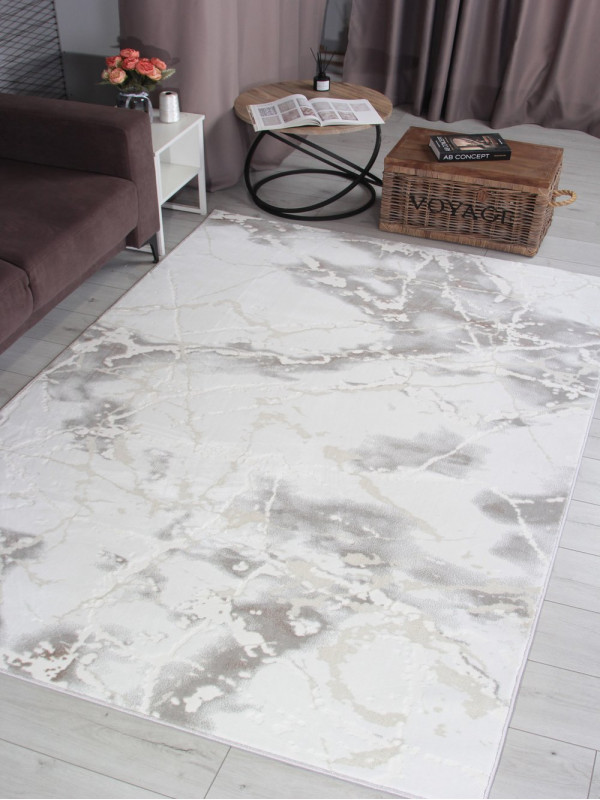 Ковер 3270 - GRAY-BEIGE - Прямоугольник - коллекция GRAFF