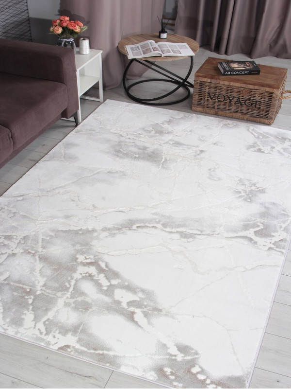 Ковер 3270 - GRAY-BEIGE - Прямоугольник - коллекция GRAFF