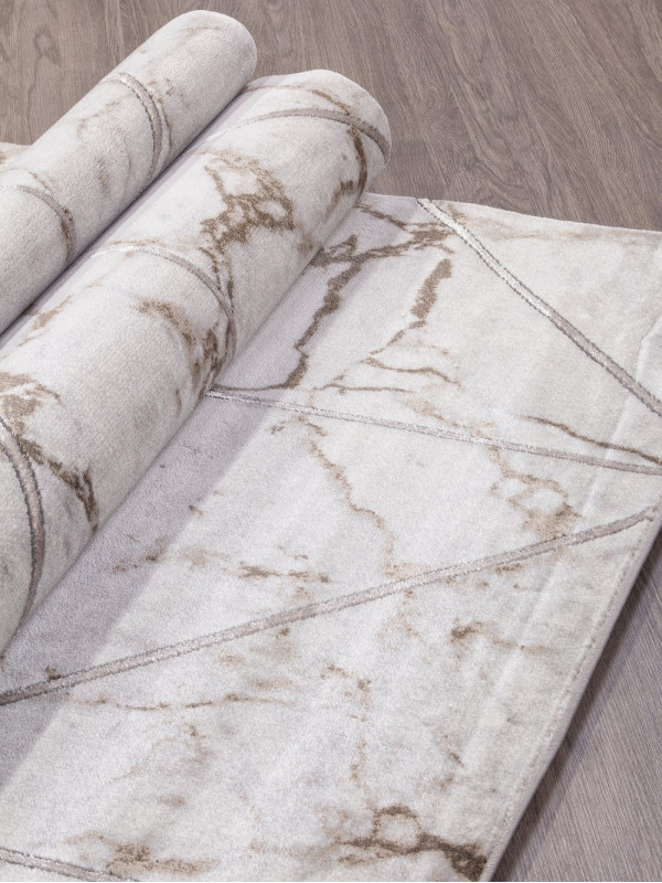 Ковер 3391 - GRAY-BEIGE - Прямоугольник - коллекция GRAFF