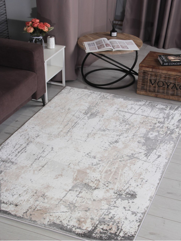 Ковер 3433 - GRAY-BEIGE - Прямоугольник - коллекция GRAFF