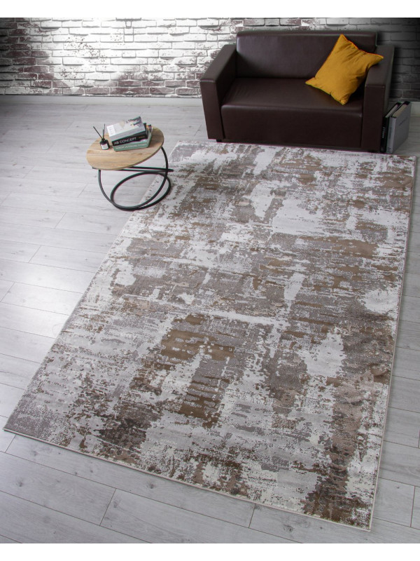 Ковер F238 - GRAY-BEIGE - Прямоугольник - коллекция GRAFF