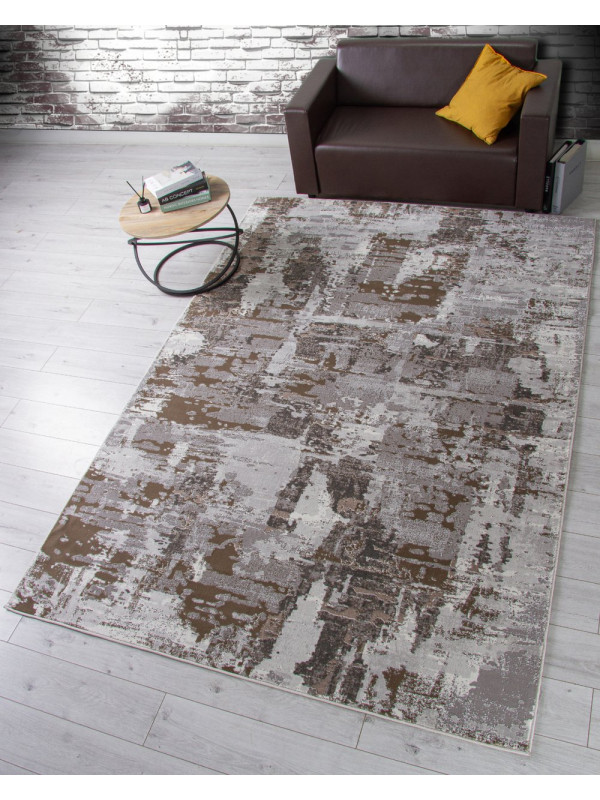 Ковер F238 - GRAY-BEIGE - Прямоугольник - коллекция GRAFF