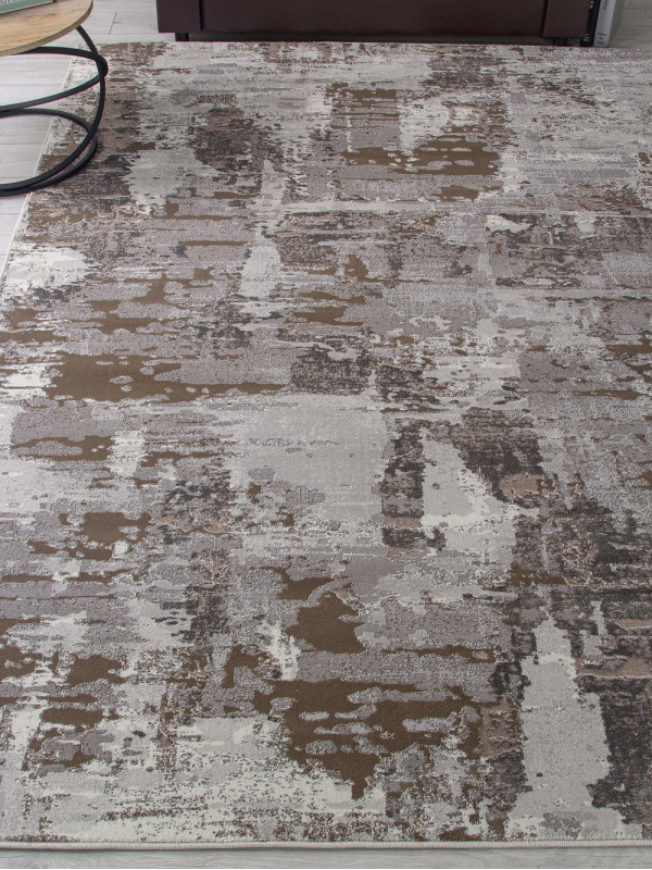 Ковер F238 - GRAY-BEIGE - Прямоугольник - коллекция GRAFF