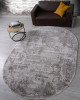 Ковер F239 - GRAY-BEIGE - Овал - коллекция GRAFF