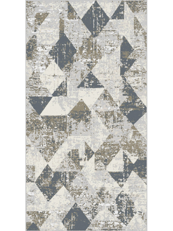 Ковер F655 - GRAY-BEIGE - Прямоугольник - коллекция GRAFF