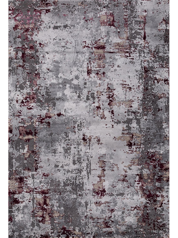 Ковер 23319 - 950 GREY / PURPLE - Прямоугольник - коллекция GRAND