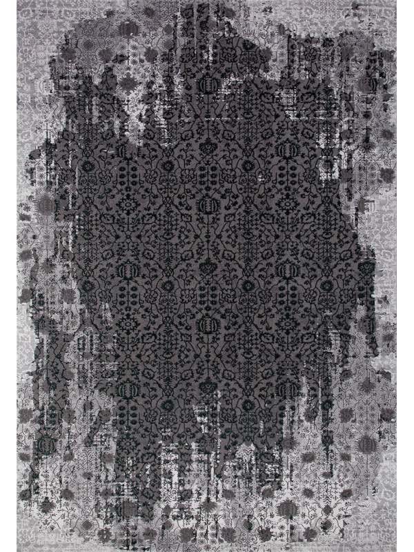 Ковер 33370 - 954 GREY / GREEN - Прямоугольник - коллекция GRAND