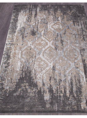 Ковер 34762 - 957 GREY / BEIGE - Прямоугольник - коллекция GRAND 1,2x1,8 м
