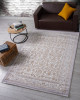 Ковер F608 - GRAY-GREEN - Прямоугольник - коллекция HALIF