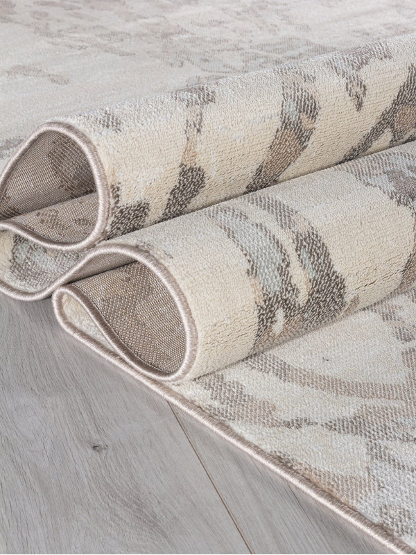 Ковер MP02 - BEIGE-BLUE - Прямоугольник - коллекция IRIS