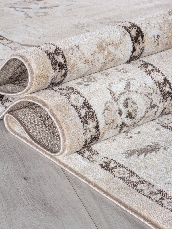 Ковер MP04 - BEIGE - Прямоугольник - коллекция IRIS
