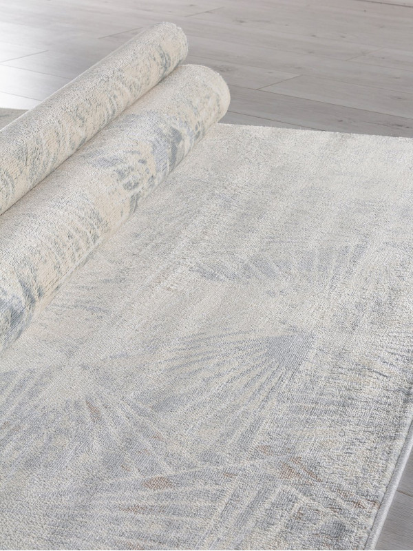 Ковер MP05 - CREAM-BLUE - Прямоугольник - коллекция IRIS