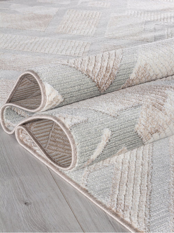 Ковер MP16 - BEIGE - Прямоугольник - коллекция IRIS