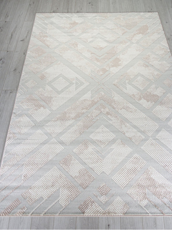 Ковер MP16 - BEIGE - Прямоугольник - коллекция IRIS