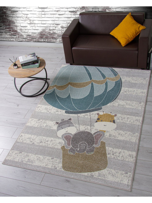 Ковер F263 - LIGHT GRAY - Прямоугольник - коллекция IZUMRUD
