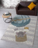 Ковер F263 - LIGHT GRAY - Прямоугольник - коллекция IZUMRUD