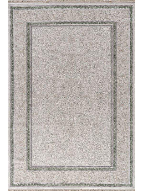 Ковер 30896D - CREAM / CREAM - Прямоугольник - коллекция Jasmine