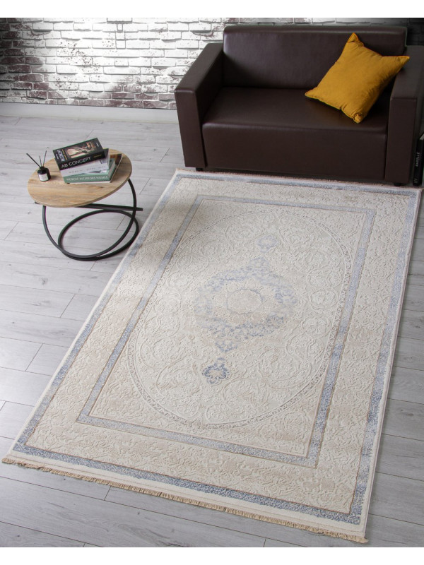 Ковер 30950D - CREAM / CREAM - Прямоугольник - коллекция Jasmine