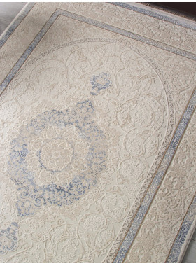 Ковер 30950D - CREAM / CREAM - Прямоугольник - коллекция Jasmine 1,6x2,3 м