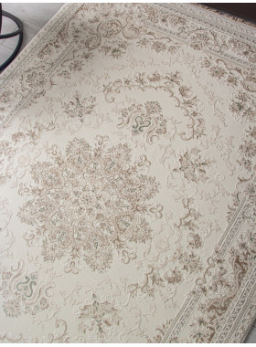 Ковер 35760A - CREAM / CREAM - Прямоугольник - коллекция Jasmine 2,4x3,4 м