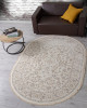 Ковер 35826Z - CREAM / BEIGE - Овал - коллекция Jasmine