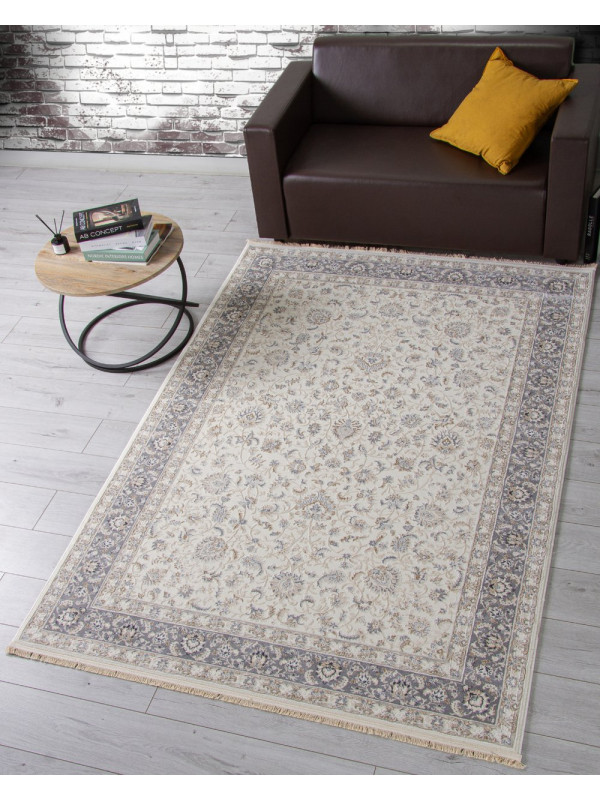 Ковер 35831A - CREAM / L.GREY - Прямоугольник - коллекция Jasmine