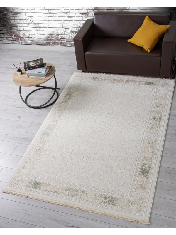 Ковер 35897B - CREAM / CREAM - Прямоугольник - коллекция Jasmine