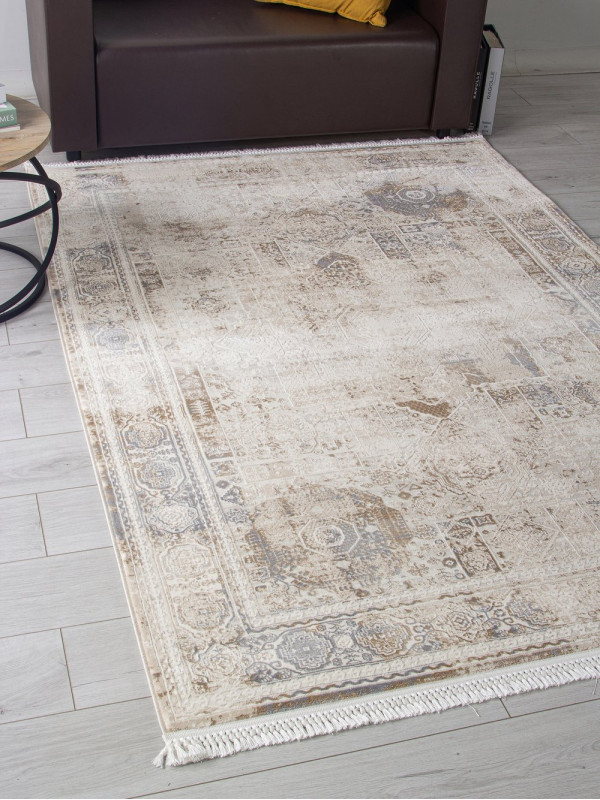 Ковер 35905A - CREAM / CREAM - Прямоугольник - коллекция Jasmine