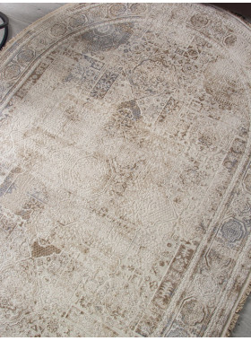 Ковер 35905Z - CREAM / CREAM - Овал - коллекция Jasmine 2x2,9 м