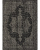Ковер S129 - BLACK-GRAY - Прямоугольник - коллекция KAIR