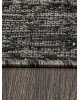 Ковер S129 - BLACK-GRAY - Прямоугольник - коллекция KAIR