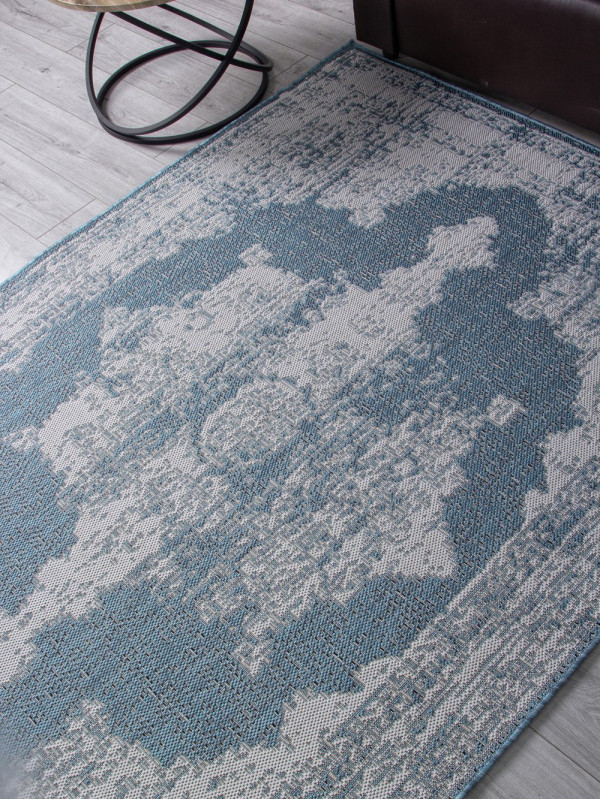 Ковер S129 - BLUE - Прямоугольник - коллекция KAIR