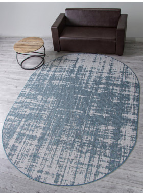 Ковер S131 - BLUE - Овал - коллекция KAIR 1,6x2,3 м