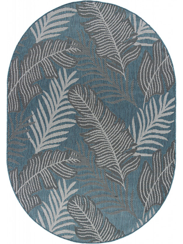 Ковер S132 - BLUE - Овал - коллекция KAIR