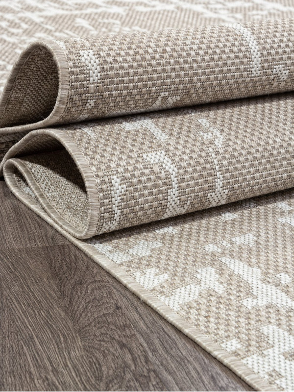 Ковер S136 - BEIGE - Прямоугольник - коллекция KAIR