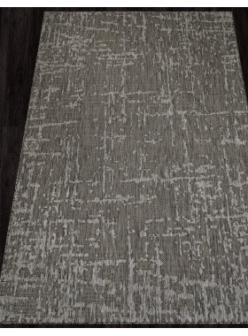 Ковер S136 - GRAY - Прямоугольник - коллекция KAIR 1x2 м