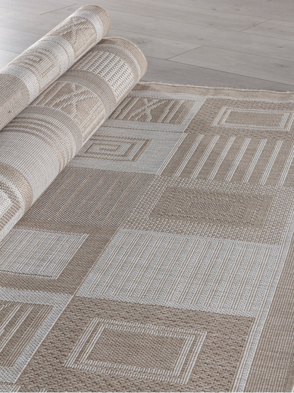 Ковер S138 - BEIGE - Прямоугольник - коллекция KAIR