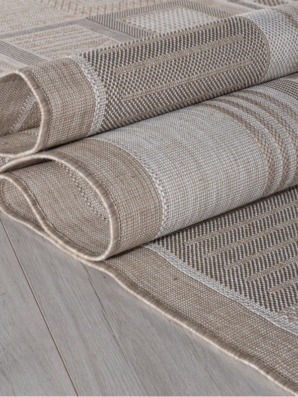 Ковер S138 - BEIGE - Прямоугольник - коллекция KAIR
