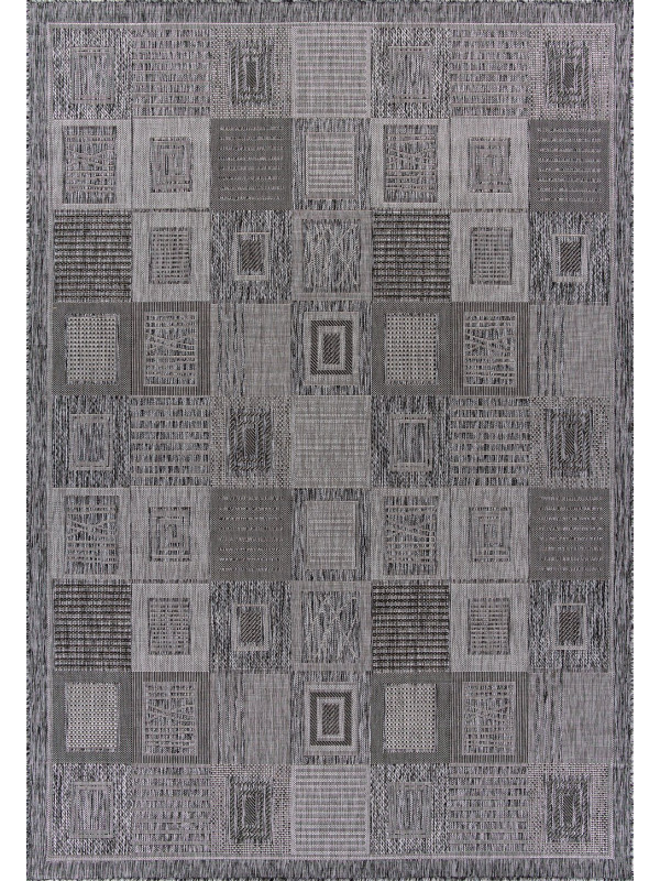 Ковер S138 - DARK GRAY - Прямоугольник - коллекция KAIR