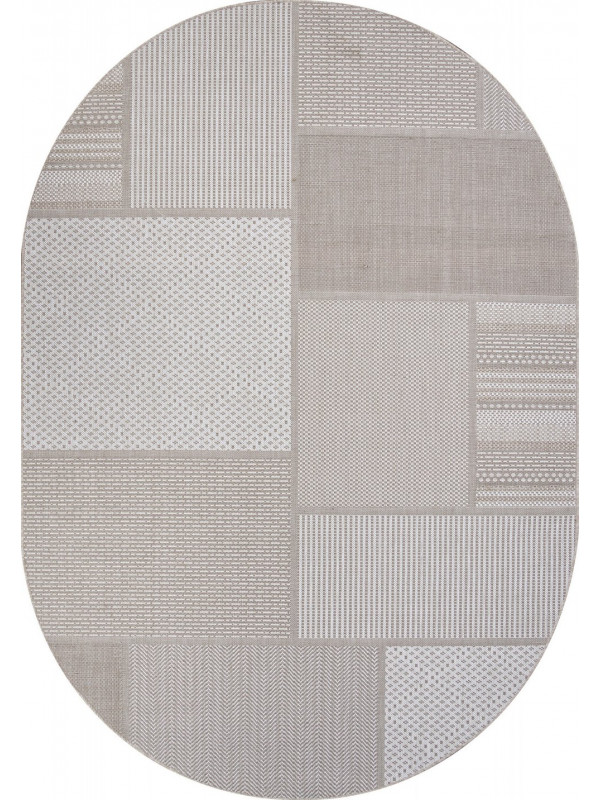 Ковер S139 - BEIGE - Овал - коллекция KAIR