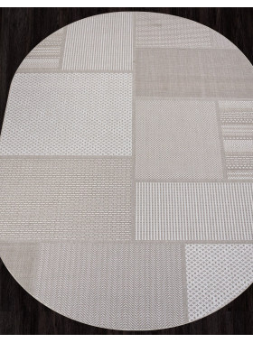 Ковер S139 - BEIGE - Овал - коллекция KAIR 2x2,9 м