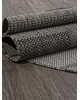 Ковер S139 - BLACK-GRAY - Овал - коллекция KAIR