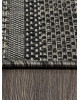 Ковер S139 - BLACK-GRAY - Овал - коллекция KAIR