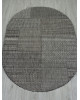 Ковер S139 - DARK GRAY - Овал - коллекция KAIR