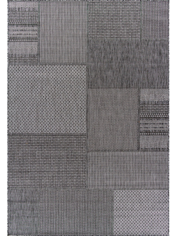 Ковер S139 - DARK GRAY - Прямоугольник - коллекция KAIR
