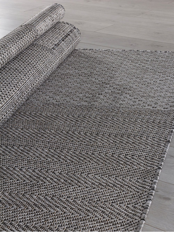 Ковер S139 - DARK GRAY - Прямоугольник - коллекция KAIR