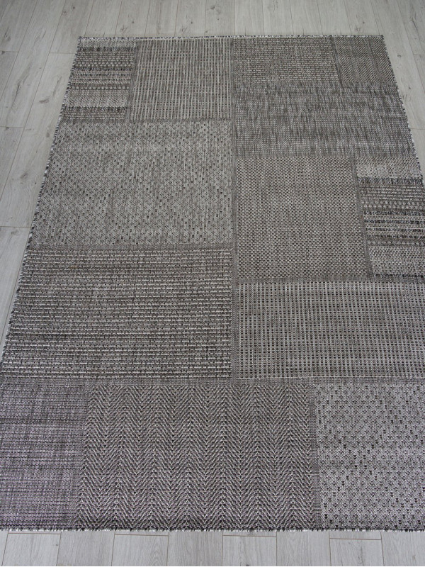 Ковер S139 - DARK GRAY - Прямоугольник - коллекция KAIR