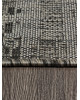 Ковер S143 - BLACK-GRAY - Овал - коллекция KAIR