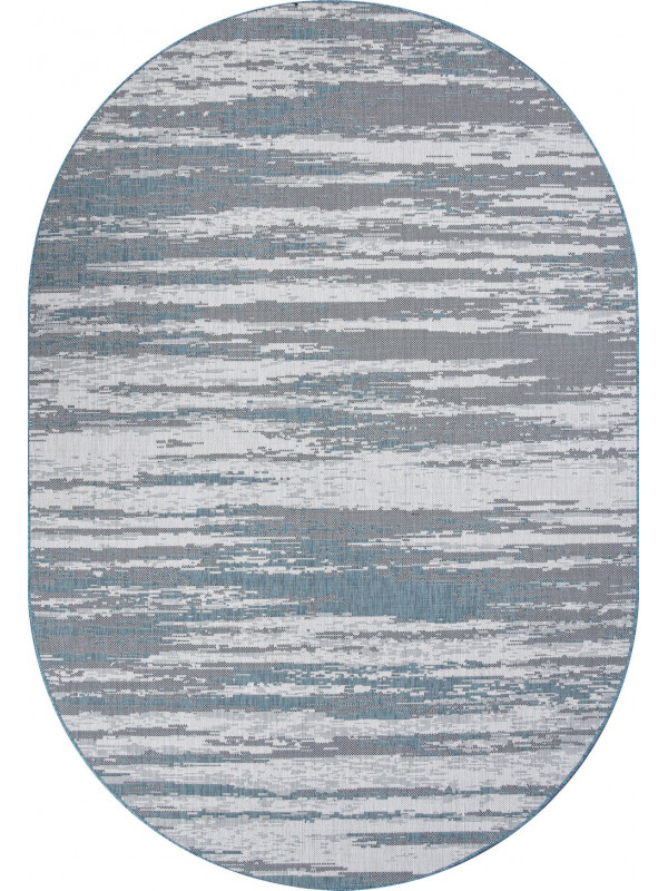 Ковер S143 - BLUE - Овал - коллекция KAIR