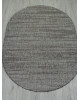 Ковер S143 - DARK GRAY - Овал - коллекция KAIR